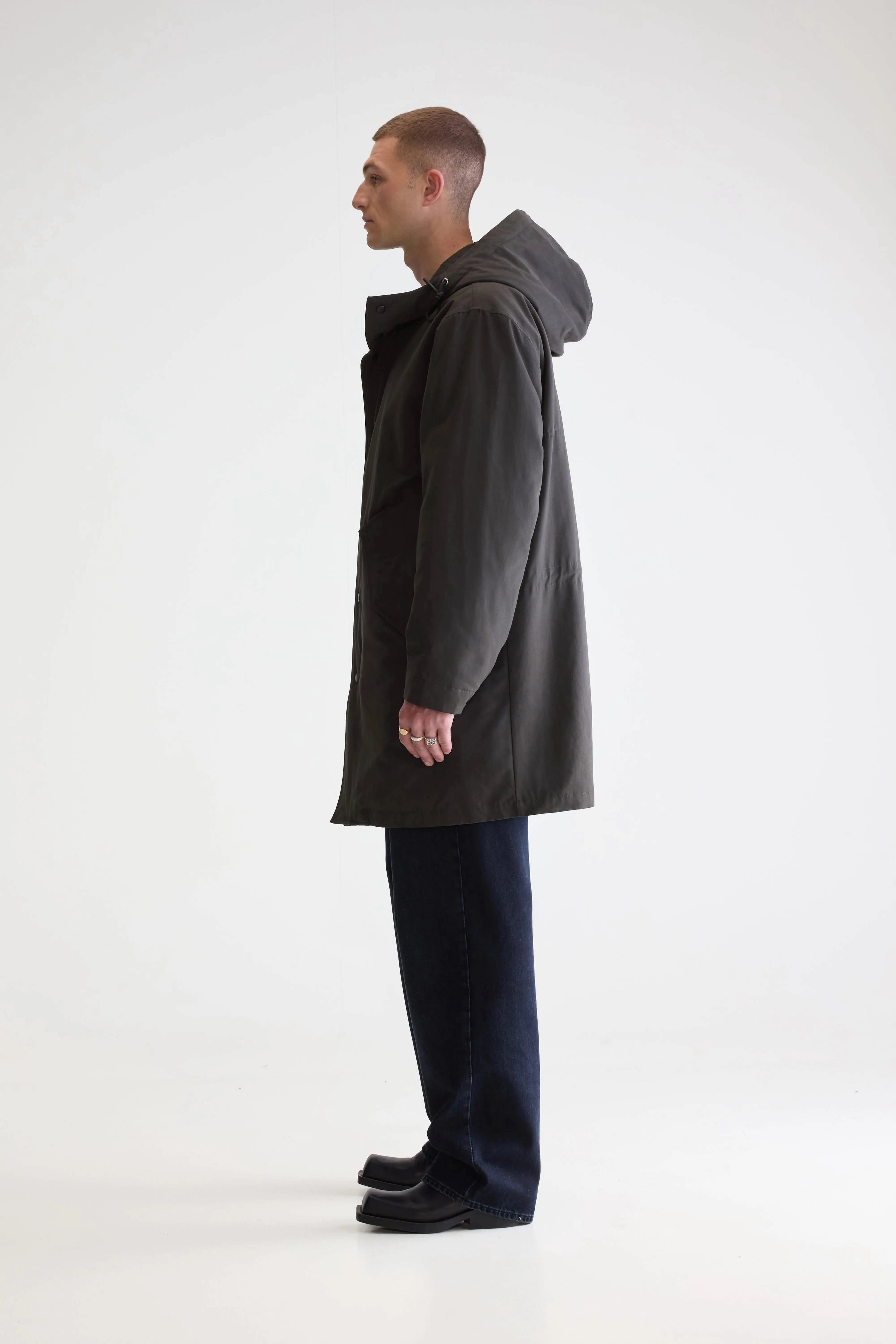 Mold Resistant Coating Layered Comfort Look Hanson hooded parka (252 / M / PIRATE)