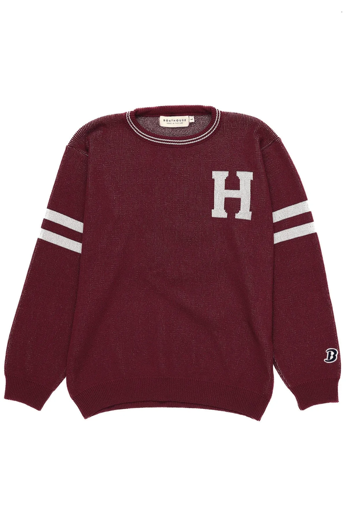 HARVARD UNISEX KNIT CREW Heavyweight Fabric