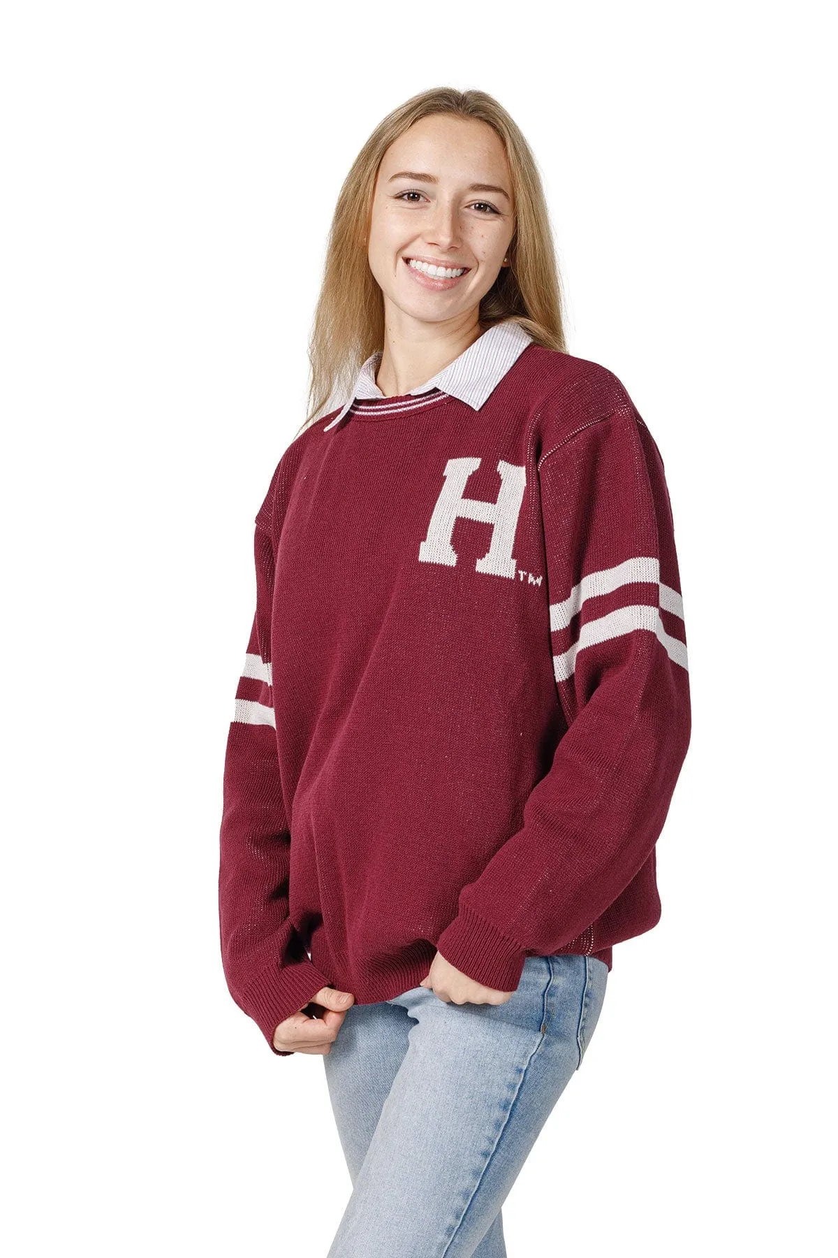 painting clothes Double Welded Pockets HARVARD UNISEX KNIT CREW