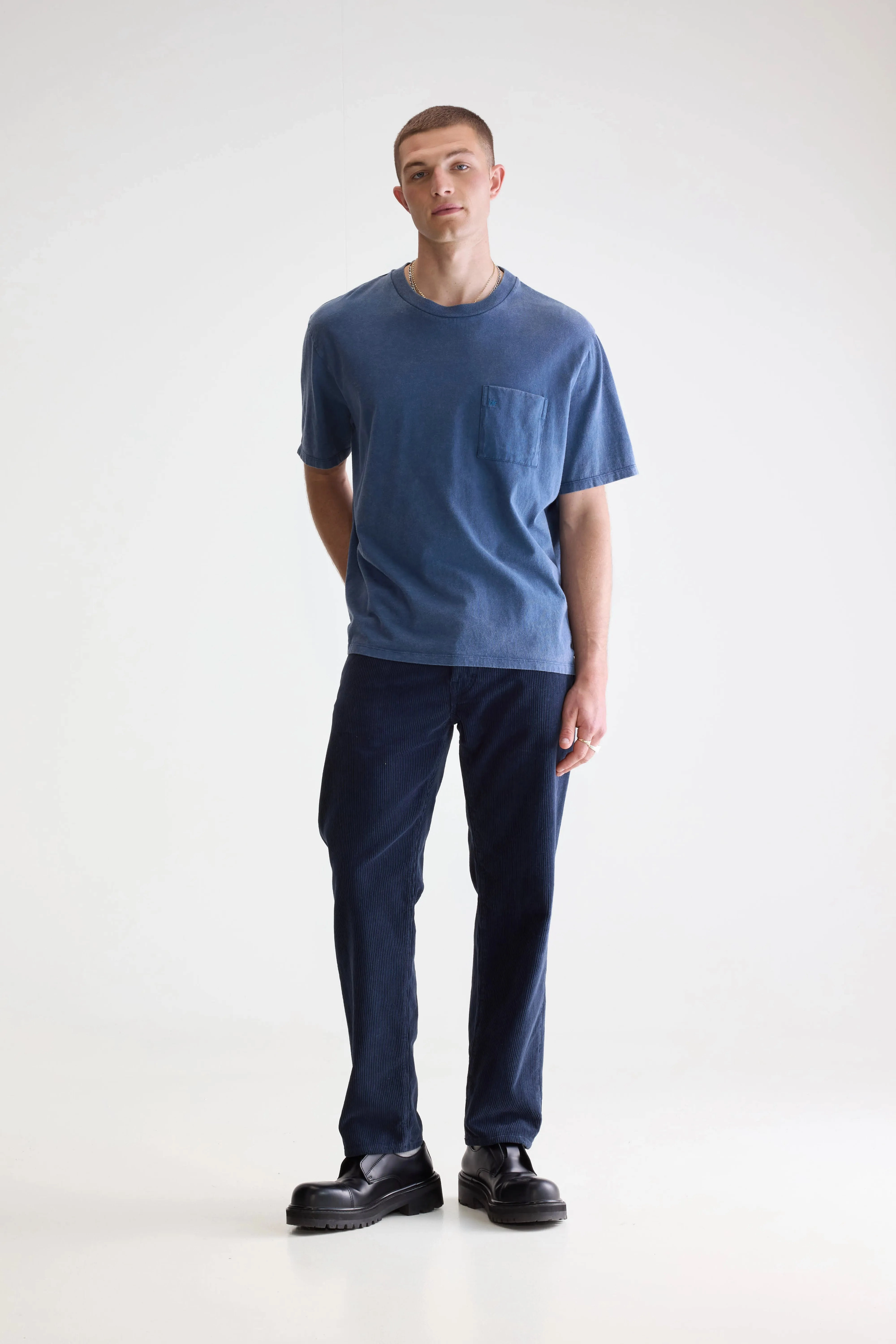 Video relaxed t-shirt (252 / M / BLUES) Advanced Moisture Management