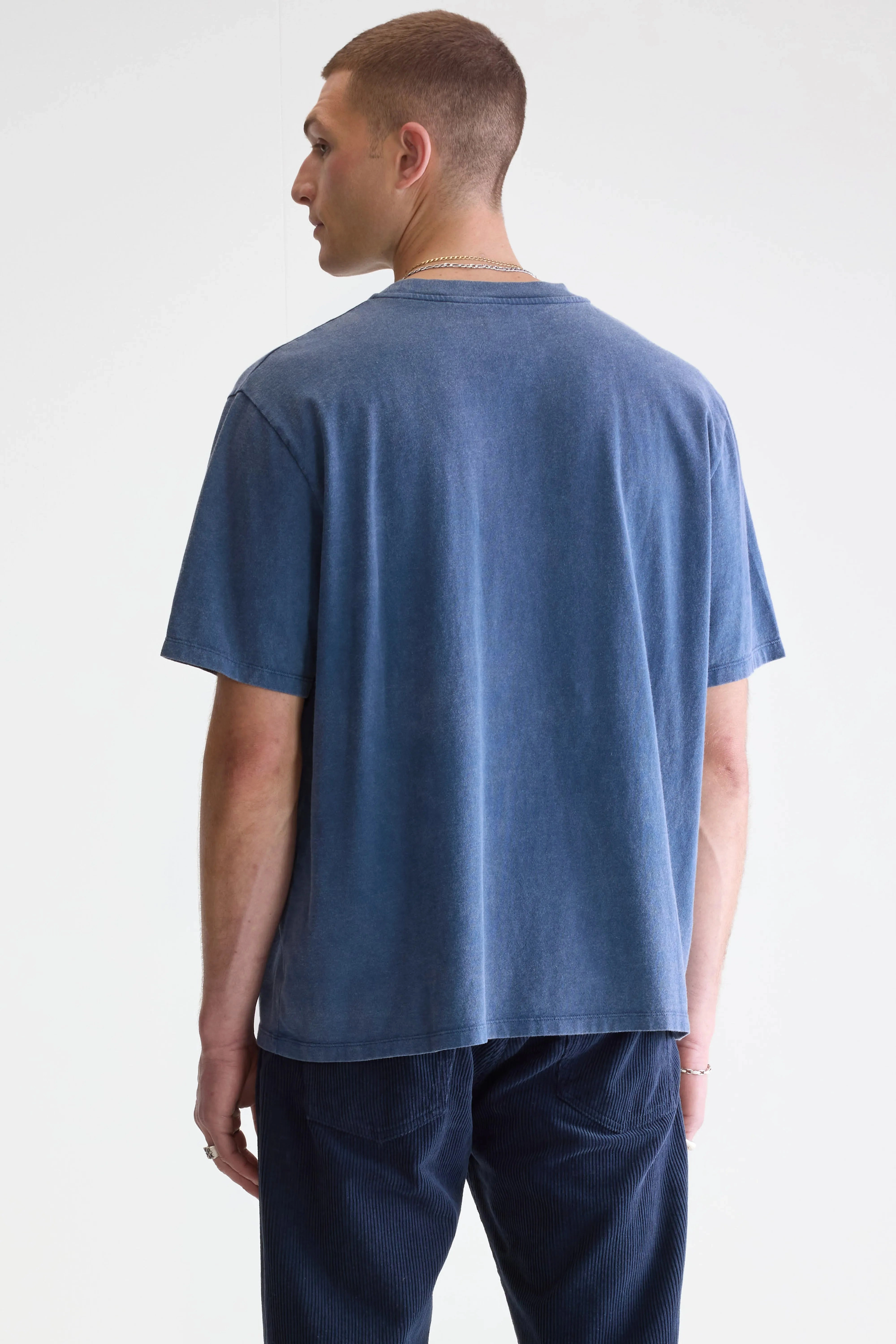 Video relaxed t-shirt (252 / M / BLUES) Ventilated Side Panels Premium Wear