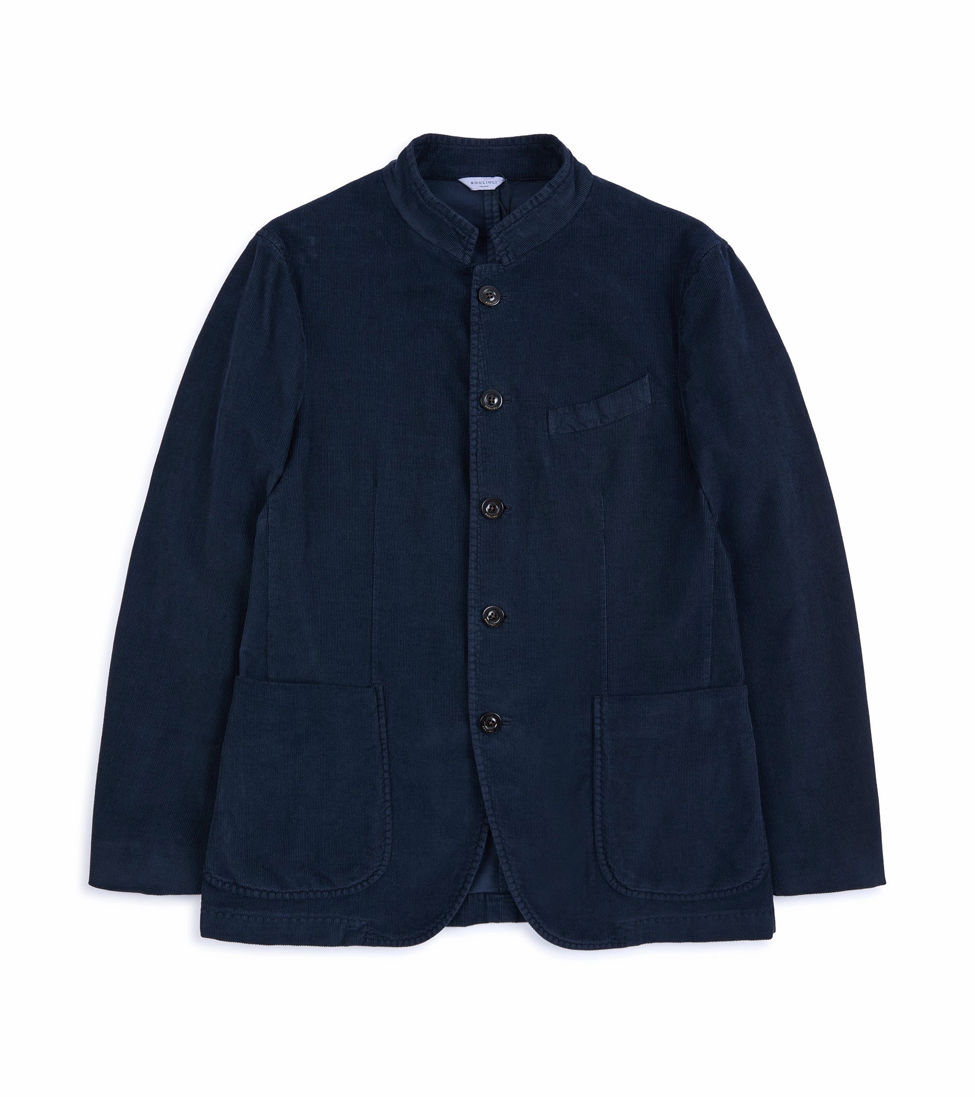 Boglioli Cotton Corduroy Gassman Jacket: Navy Fashion Event