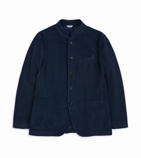 Boglioli Cotton Corduroy Gassman Jacket: Navy Fashion Event