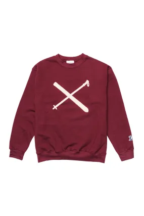 BOATHOUSE Felt Skis Crew Easy Care Power Dressing