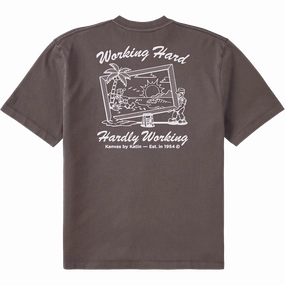 Versatile and Comfortable Anti Bacterial Treatment Men's Trabajo Relaxed Tee