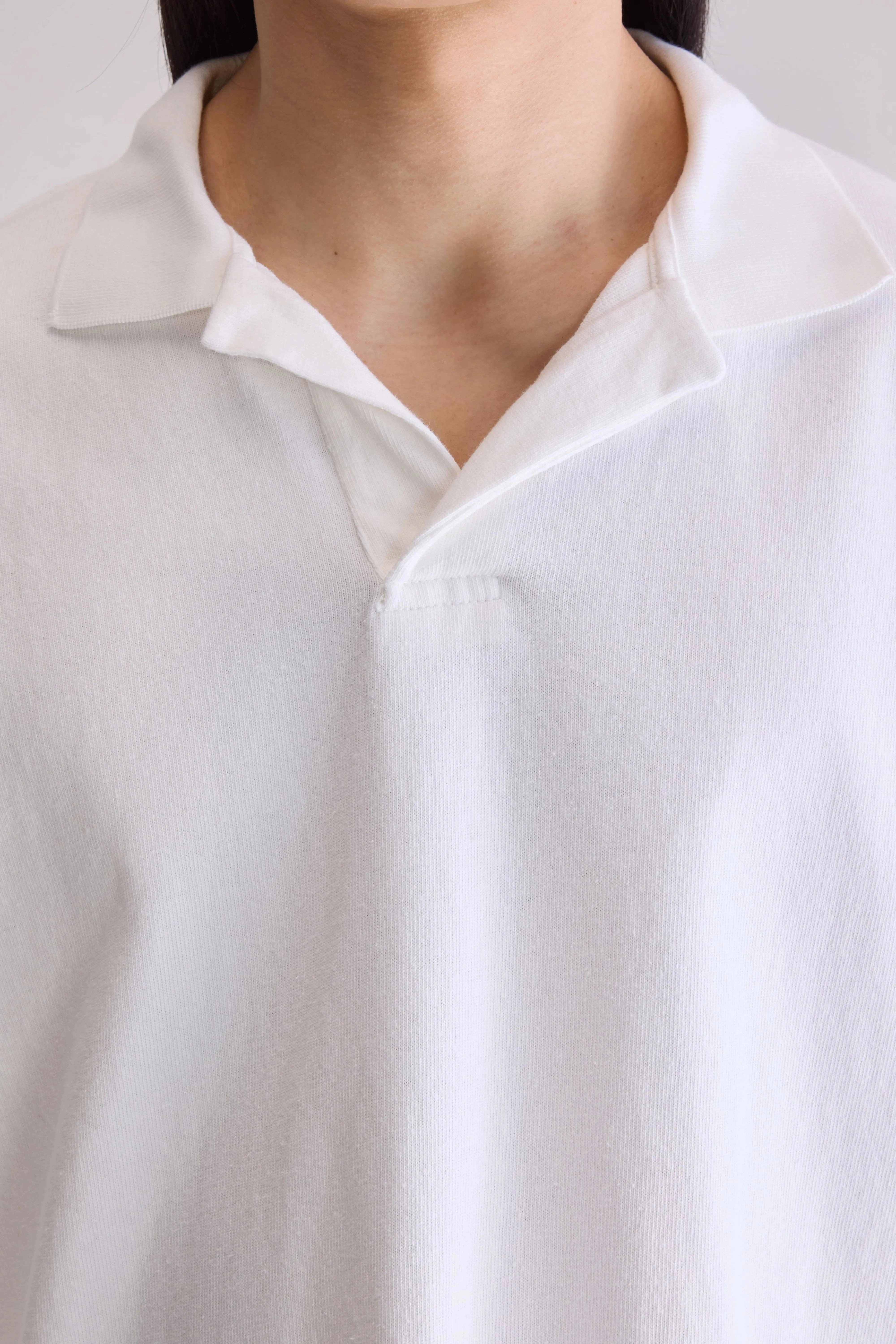 Quick-Dry Fabric Vlugies long-sleeve polo (252 / M / OFF WHITE)