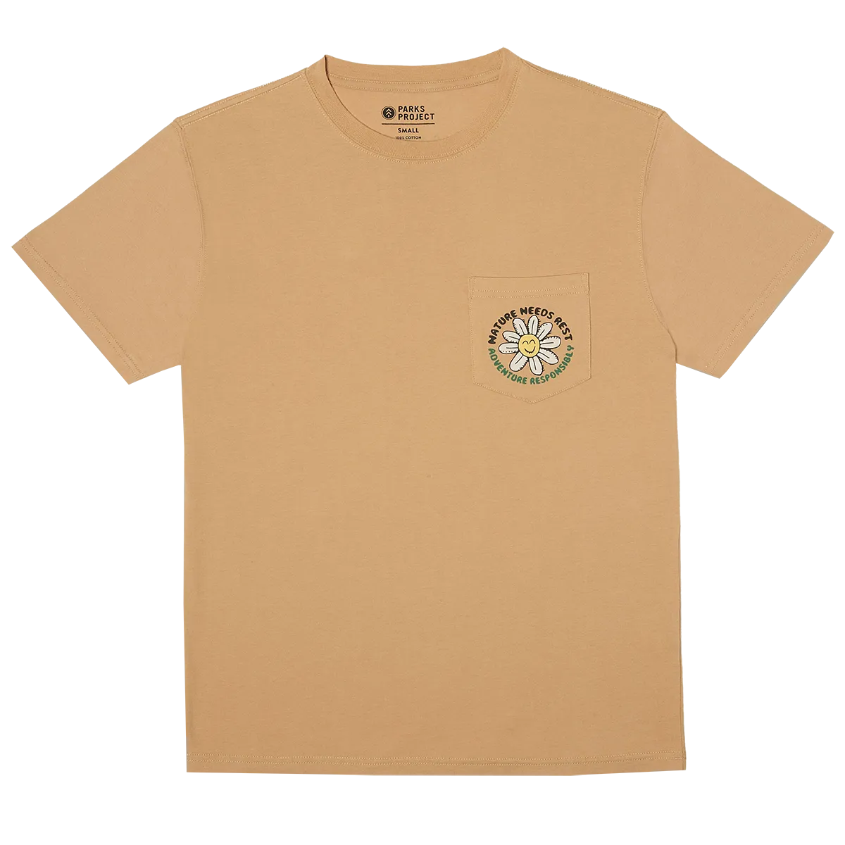 Men's Nature Needs Rest Pocket Tee School spirit