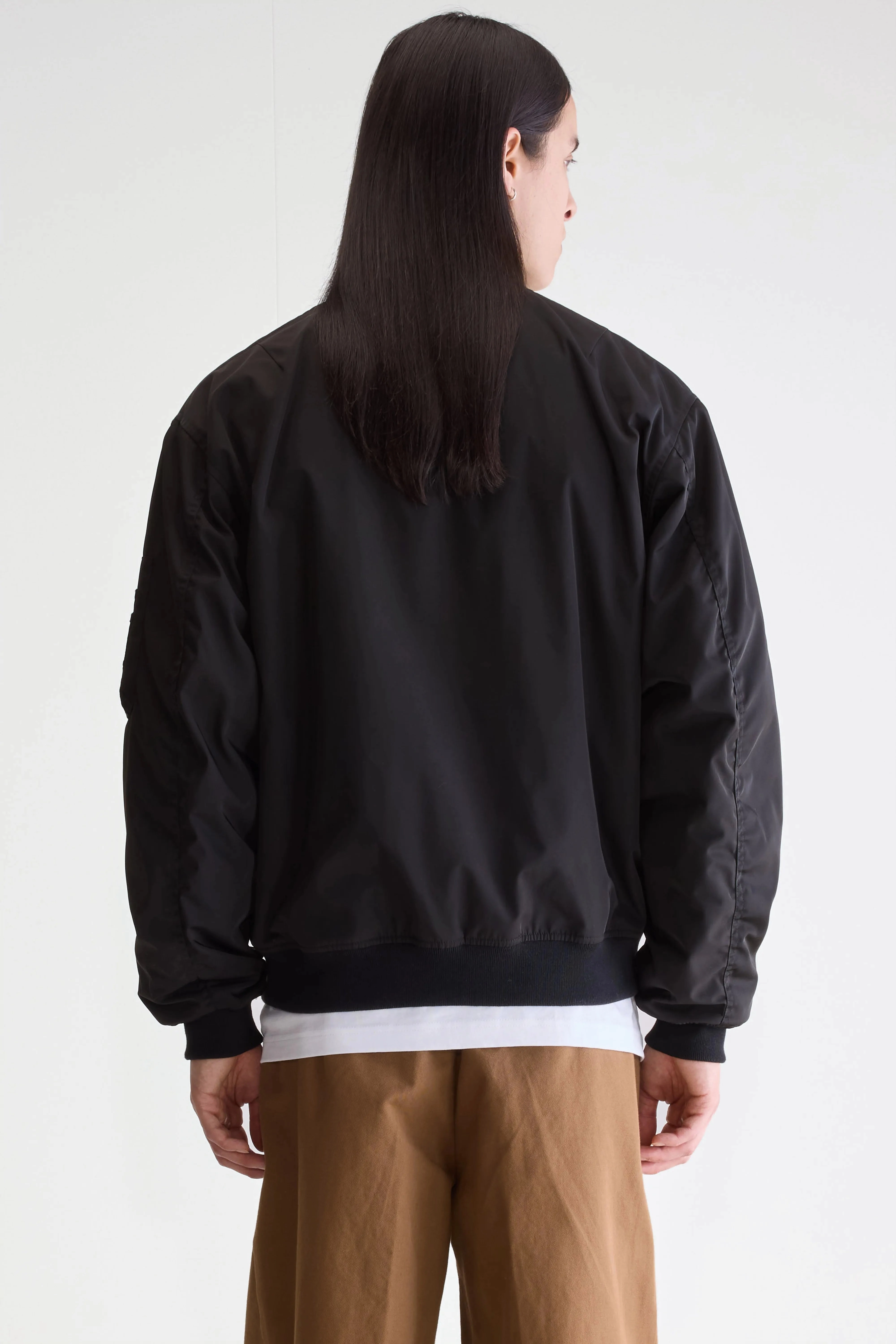 Versatile Fit Layer Jumper bomber jacket (252 / M / BLACK)