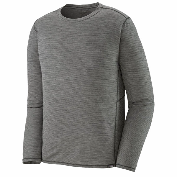 Men's Capilene Cool Light Weight Long Sleeve Multi Directional Flex Points Comfortable