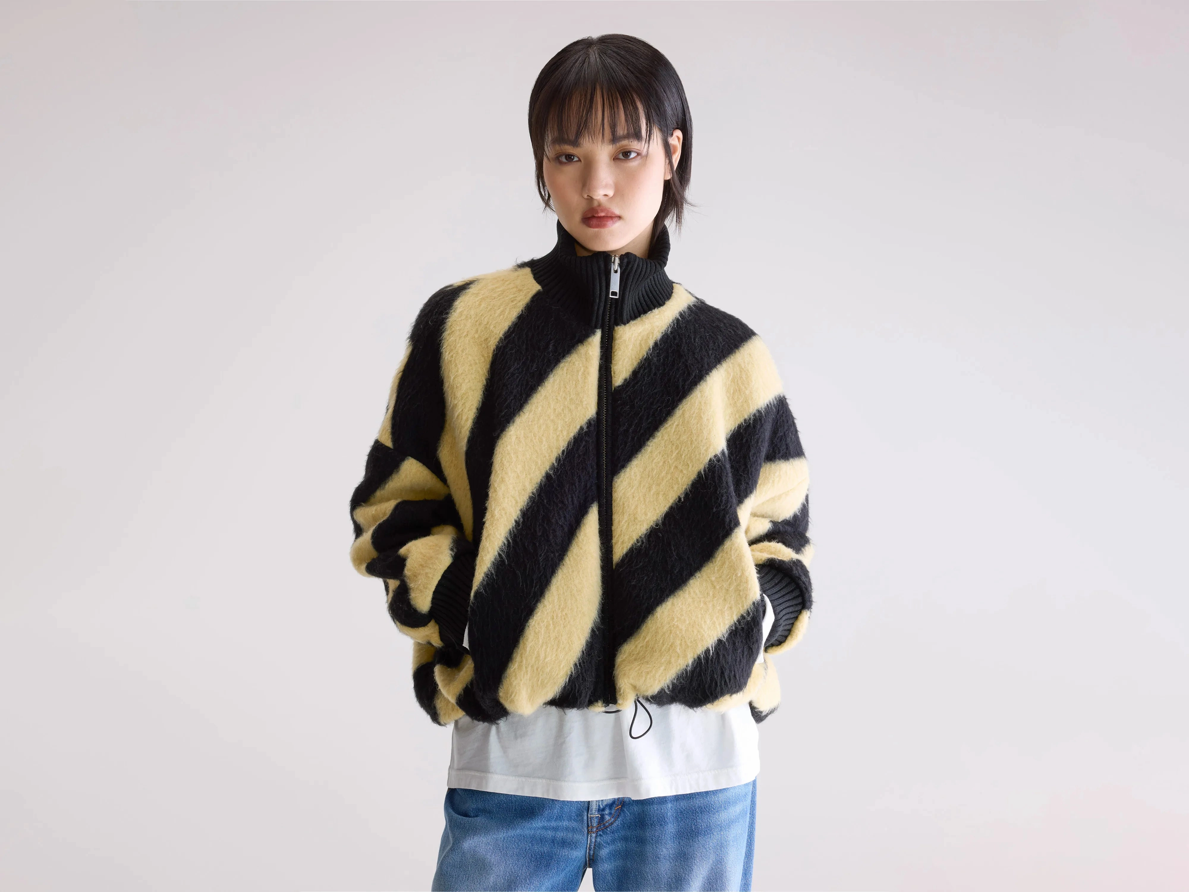 Winter Fashion Jallis faux-fur jacket (252 / W / COMBO A)