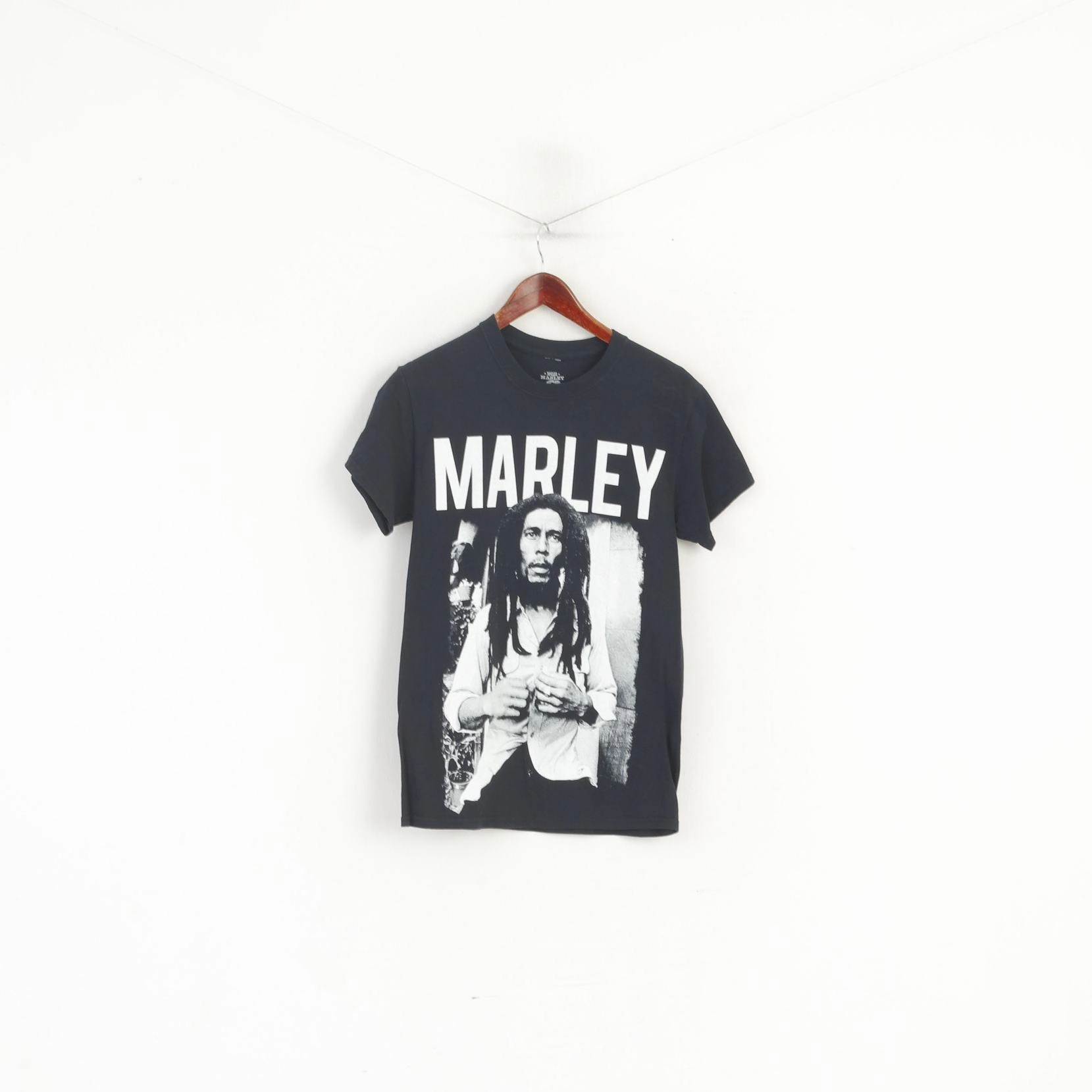 Jamaica Collection Bob Marley Men S Shirt Black Cotton Graphic Reggae Top Stretch waistband