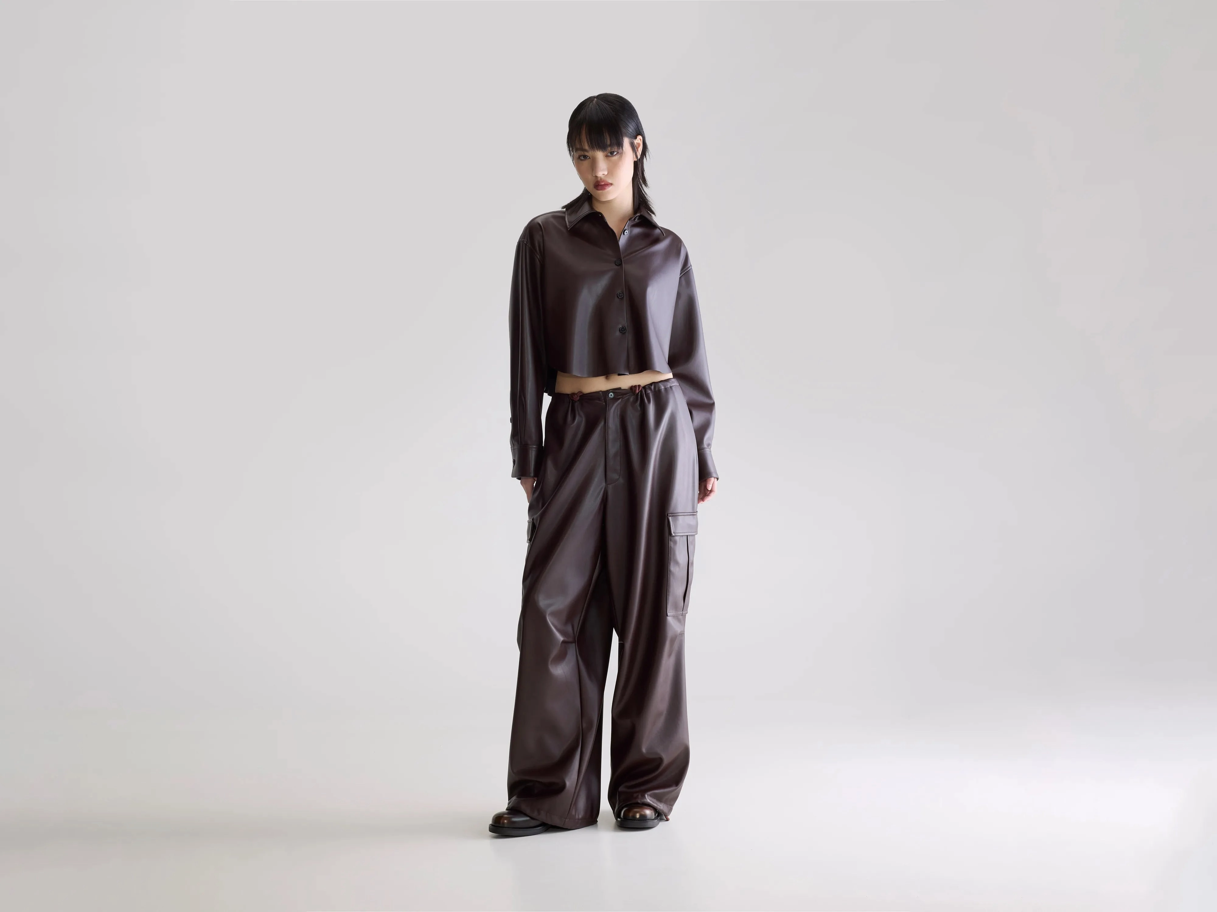 Relaxed Look Jecko baggy trousers (252 / W / EBENE)