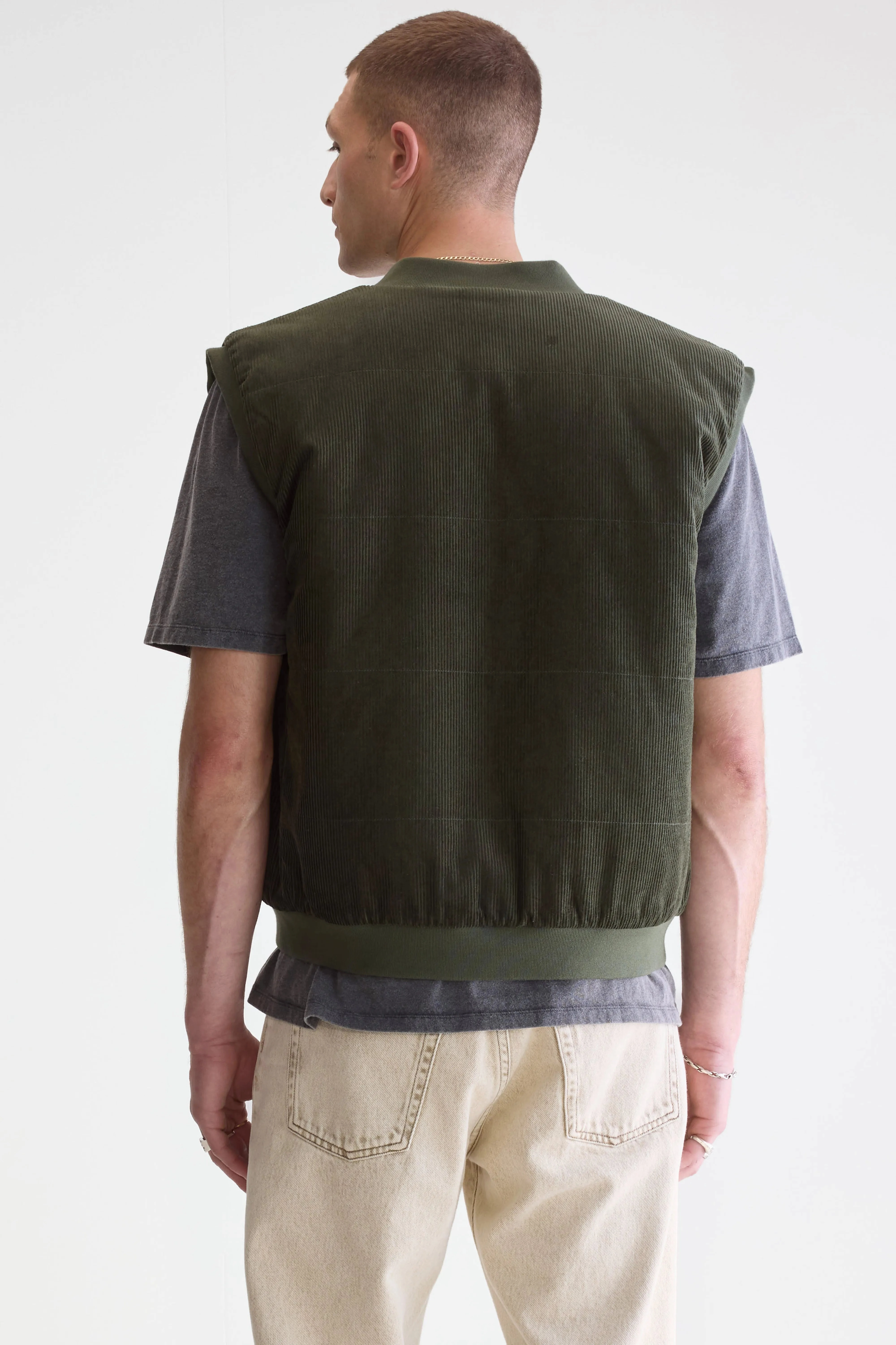 Weatherproof Shell Jocko bodywarmer (252 / M / DARK OLIVE)