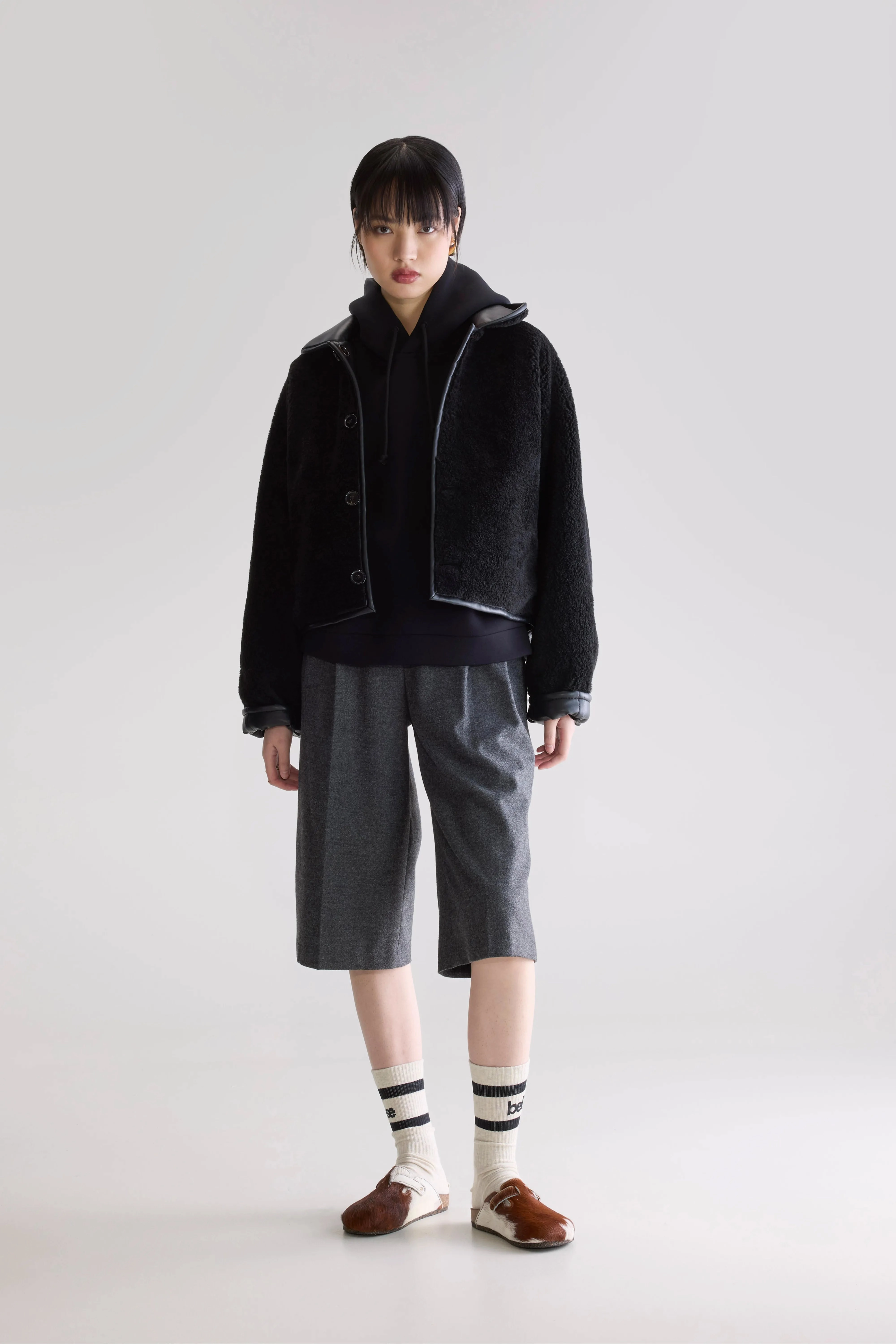 On The Go Layer Josh faux leather jacket (252 / W / BLACK)