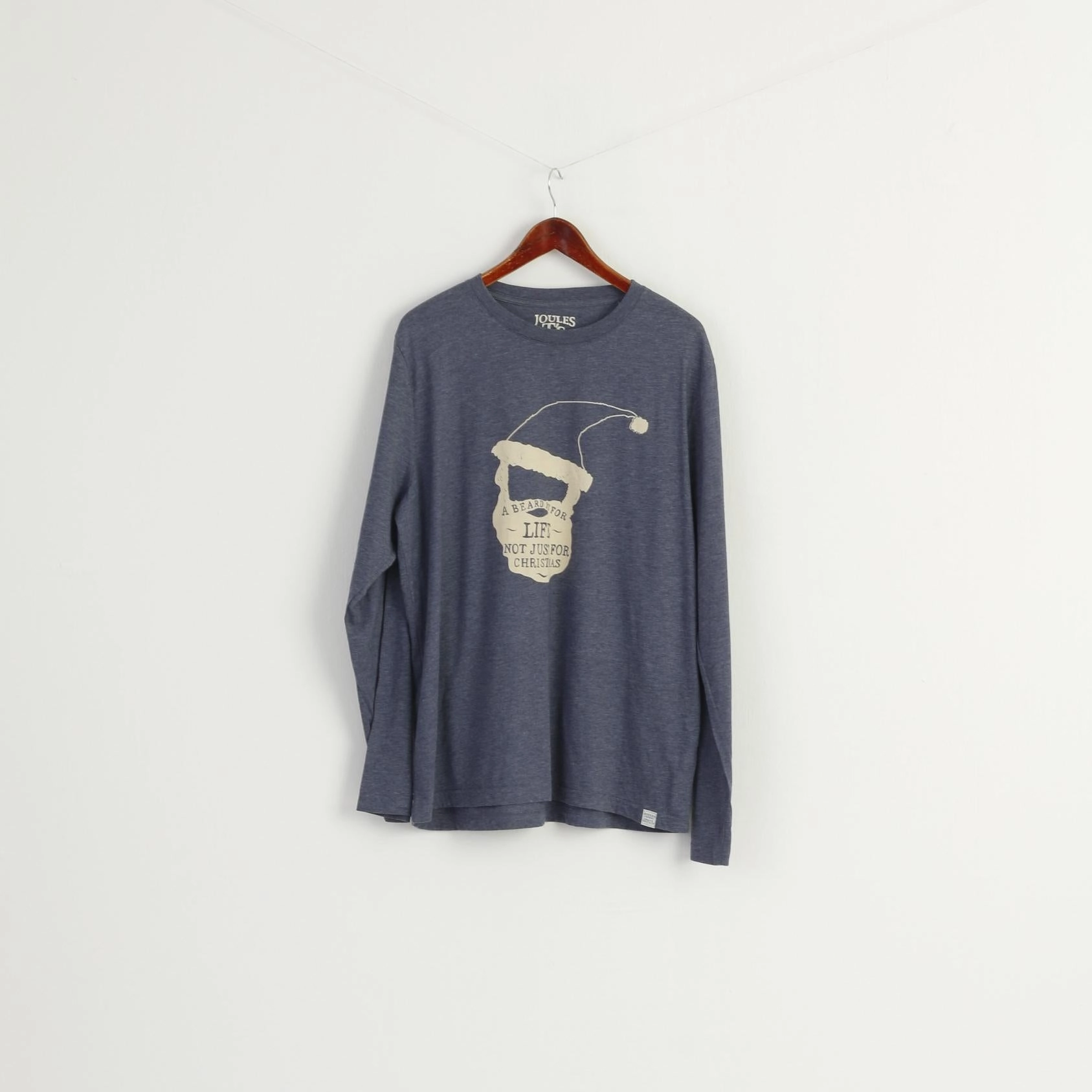 Bold colors Abrasion Resistant Fabric Joules Men XL Shirt Blue Cotton Inspired By Jaunts Long Sleeve Stretch Top