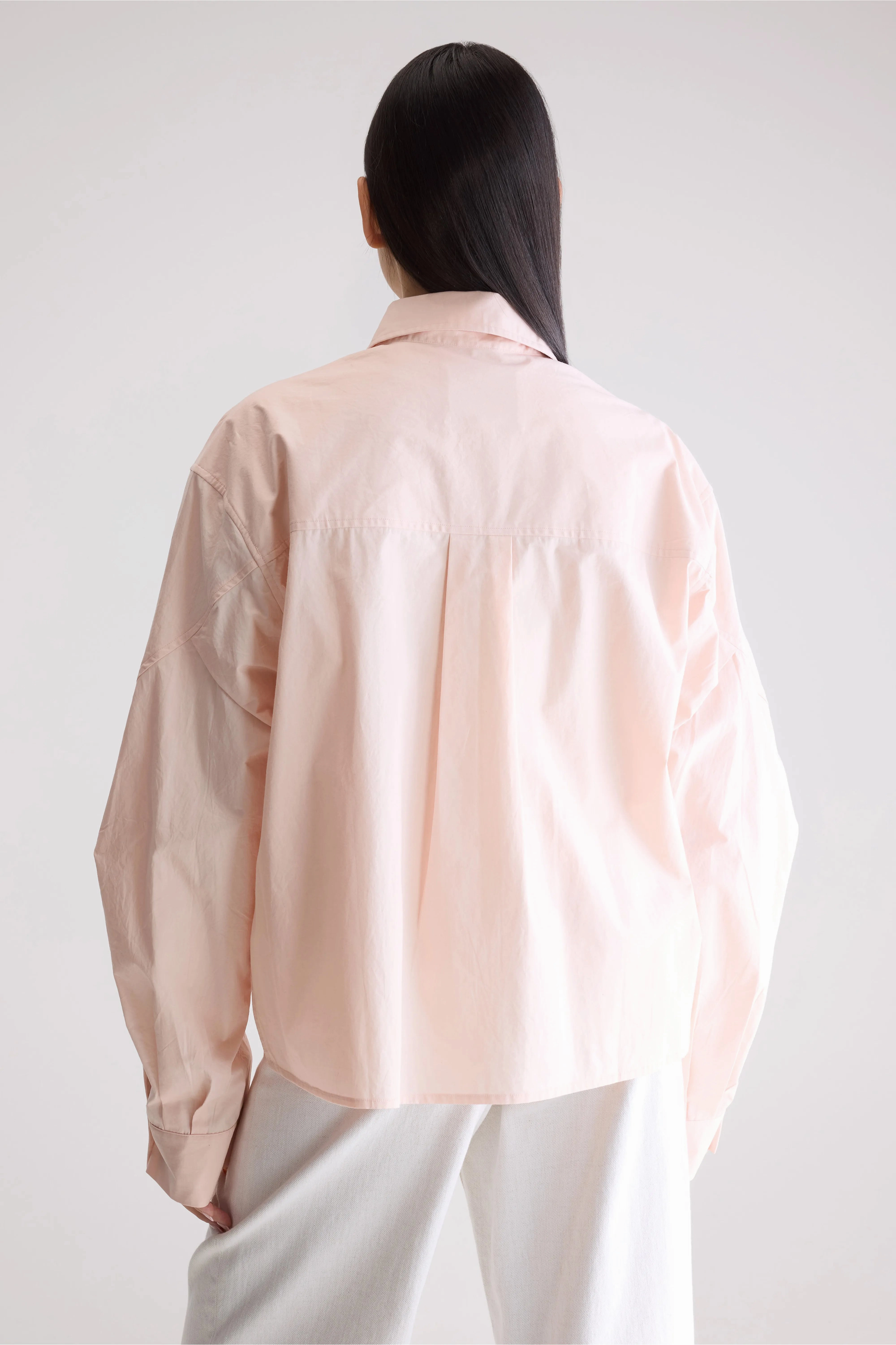 Adventure Ready Kenza relaxed poplin shirt (252 / W / LIGHT ROSE)