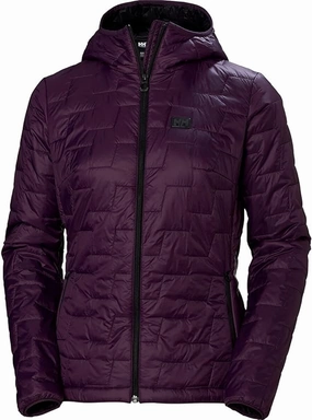 Abrasion Resistant Edges Helly Hansen Women's Lifaloft Insulated Hooded Jacket
