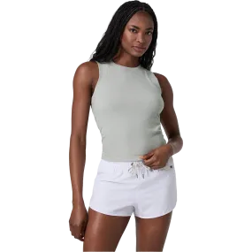 Women's SL Pose Piped Tank TexturedWeavePattern
