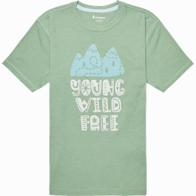 SlimFit timeless Youth Be Free Organic T Shirt