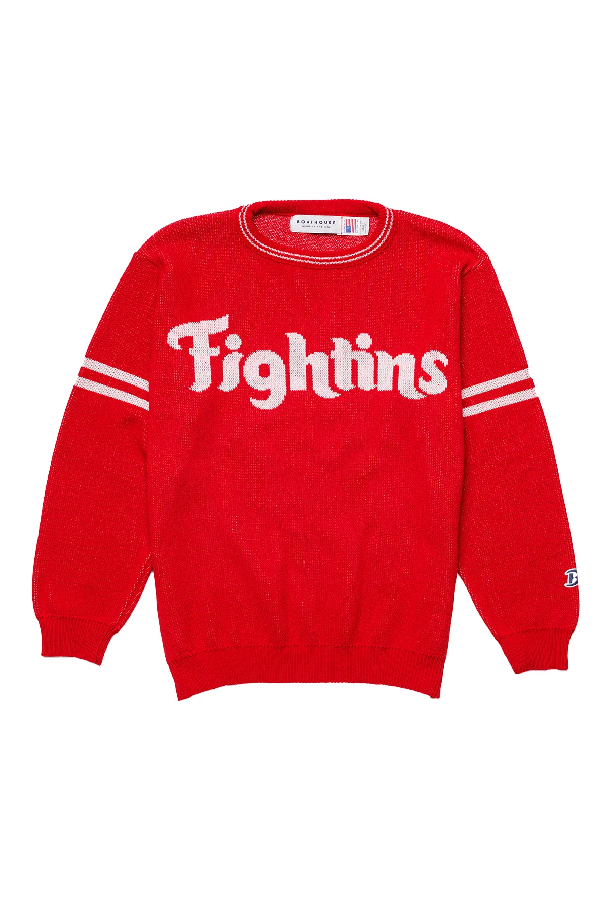 Work From Home Trend Fashion Men's Fightins Knit Crew