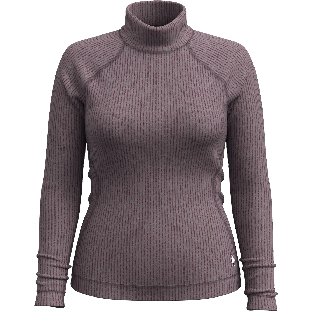 Gym Essential product after sales service Women's Thermal Merino Rib Turtleneck
