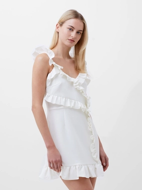 Whisper Frill Dress Easy Style