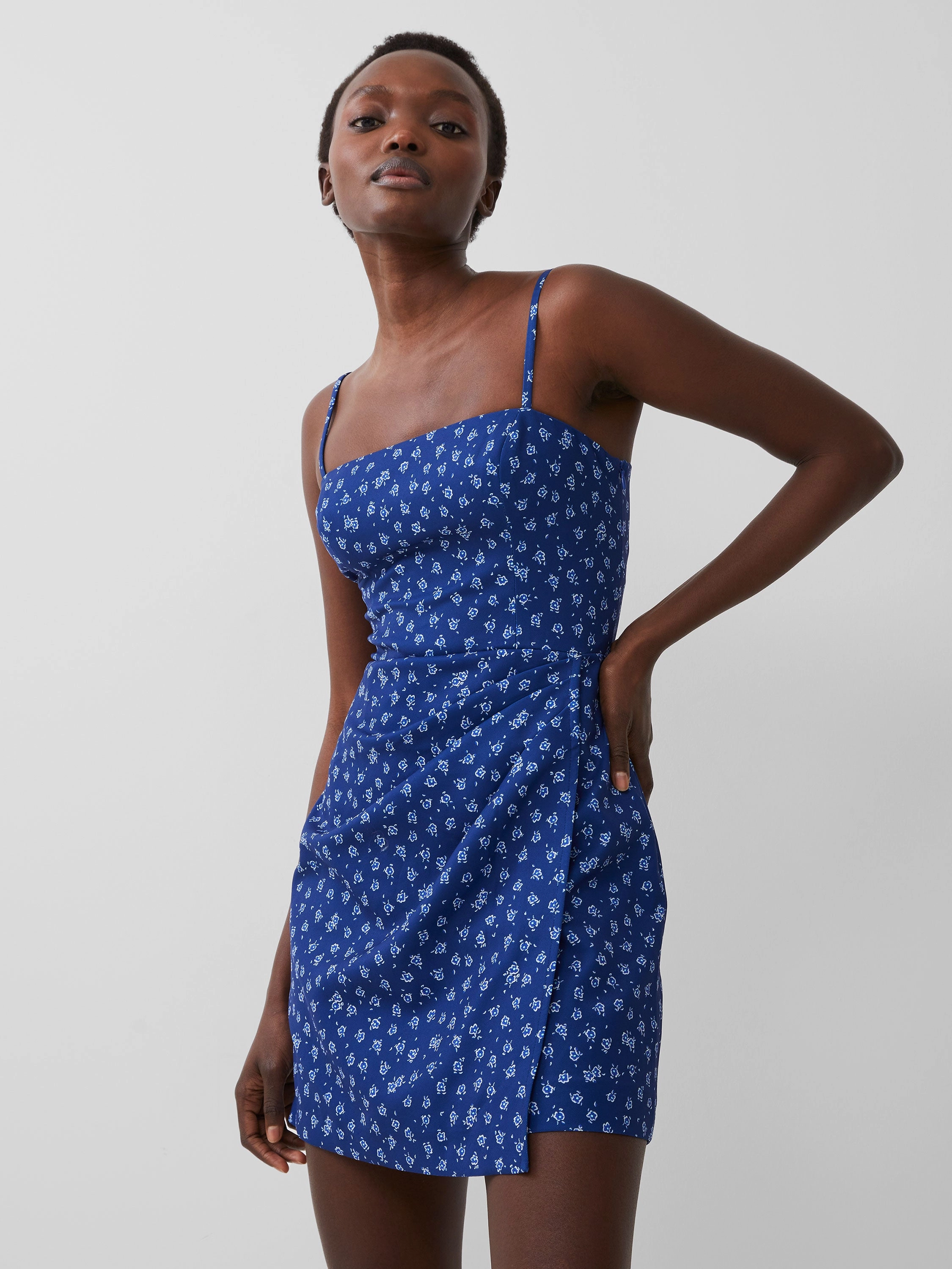 Aura Whisper Strappy Dress Stylish Mood