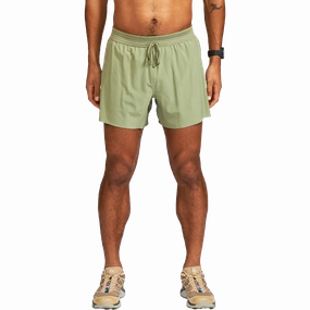 5" Men's AFO Middle Short colorful denim material