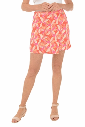 Travel Essential Lily Dayglow UPF50 Wrap Front Skort