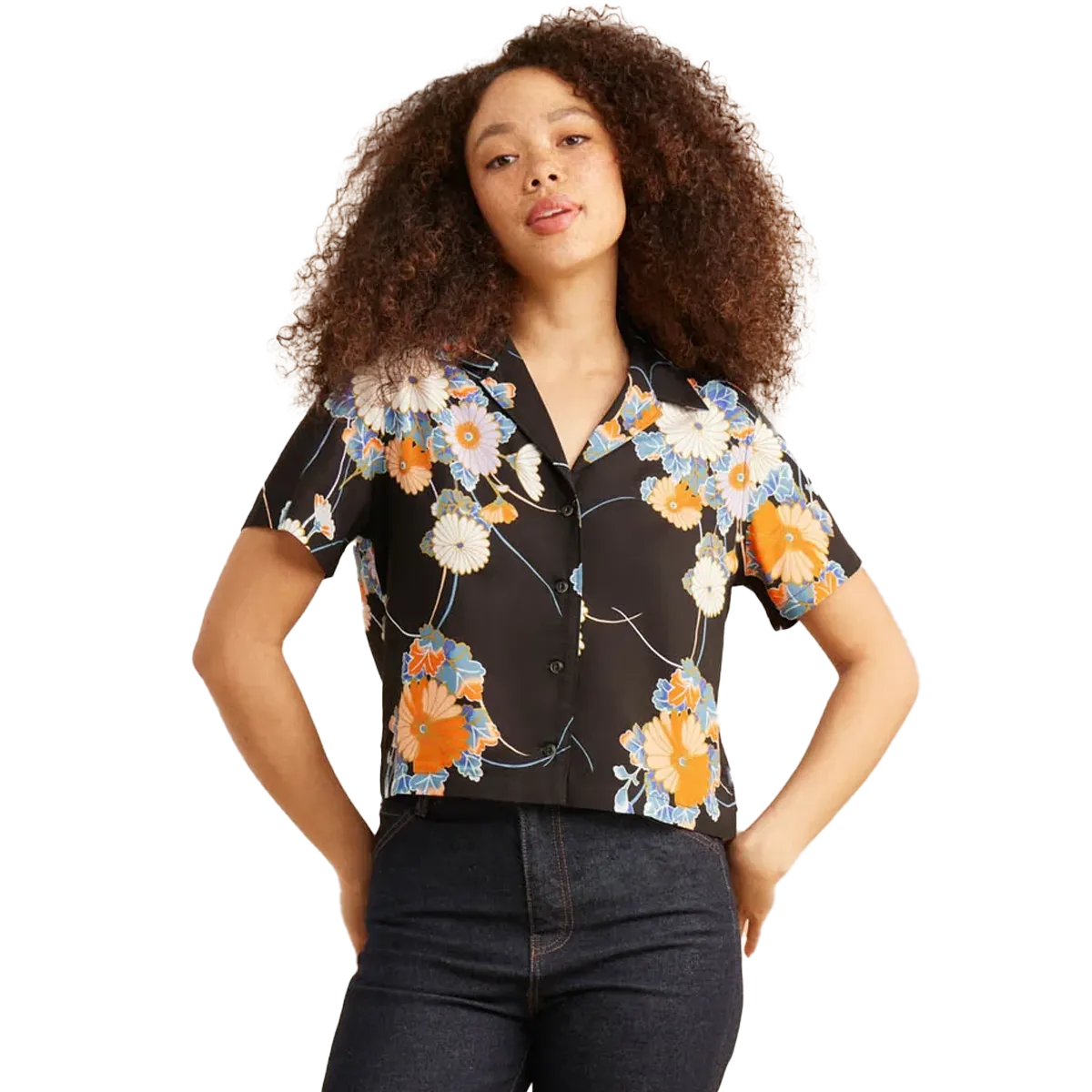 Women's Idle Short Sleeve Men's Slim Style