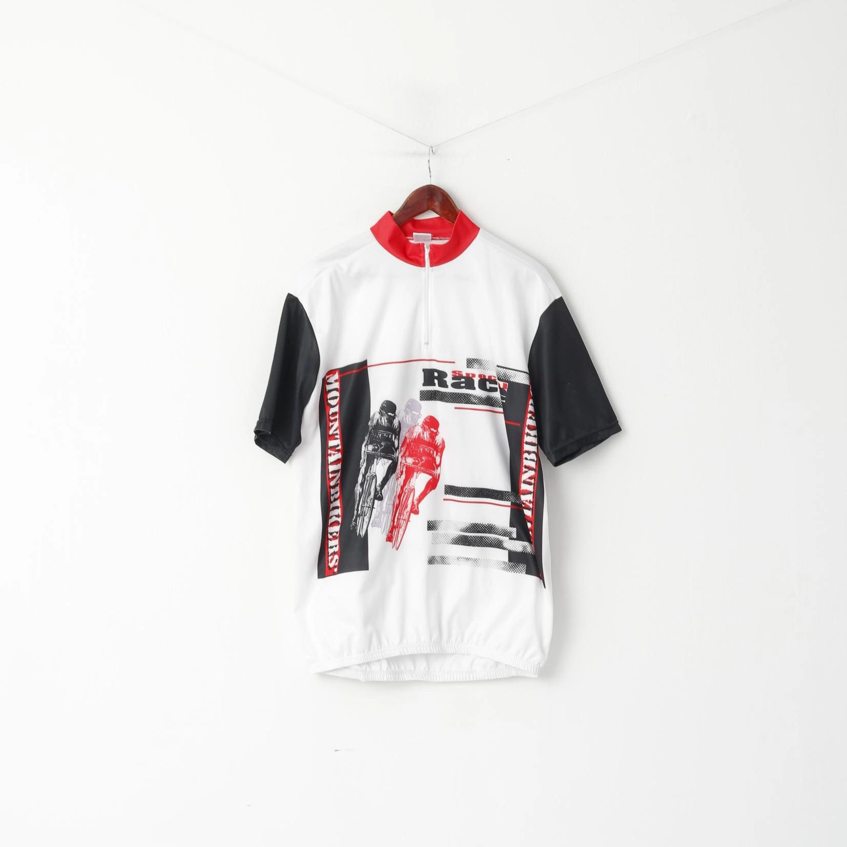 Flexible Fit Fashionable Special Race Men L Cycling Shirt White Bike Short Sleeve Mountain Jersey Top