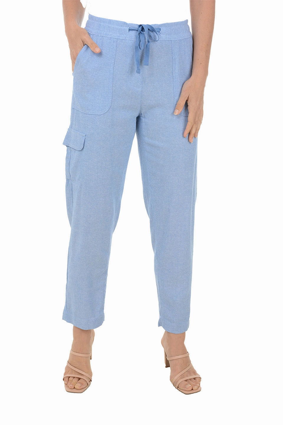 Moisture control Ready For Action Linen Blend Cargo Pocket Pant