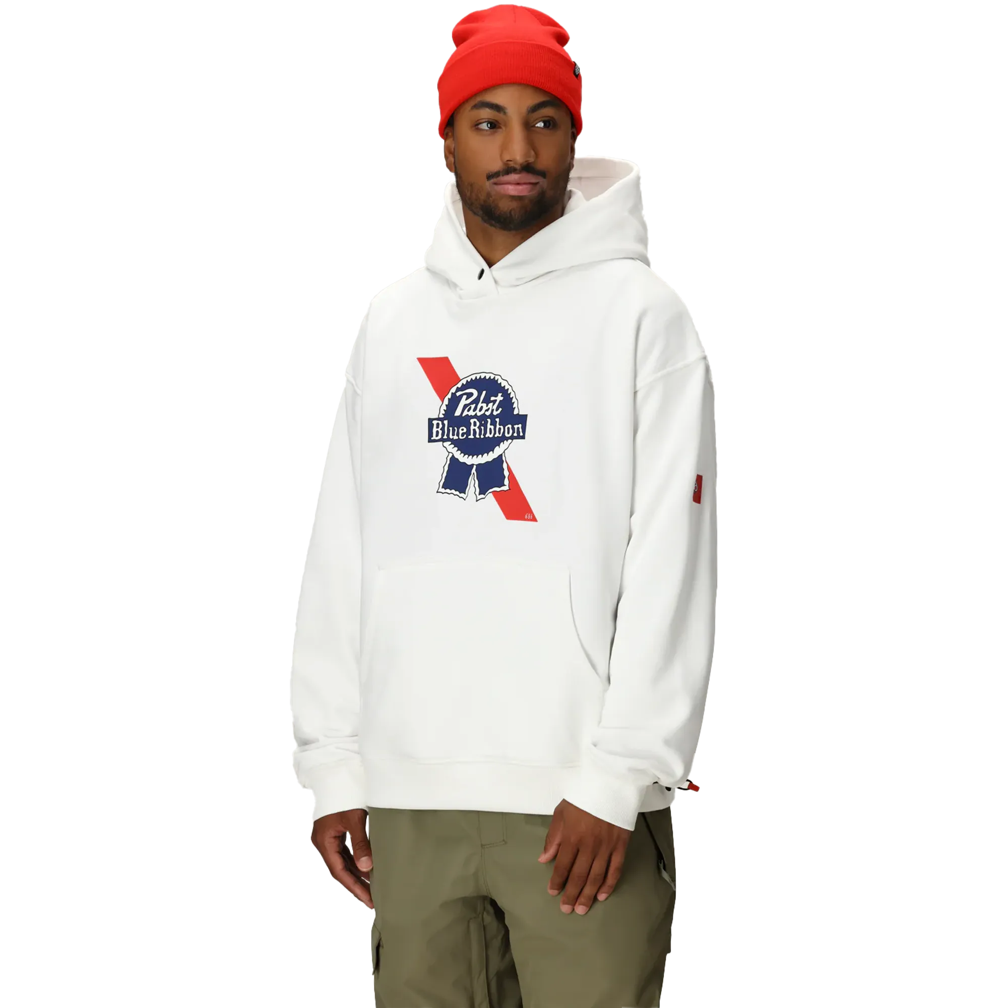 Men's PBR Premium Heavyweight Pullover Hoody FoldableDesign