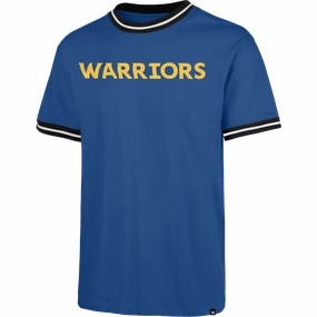 Men's Warriors Wordmark Paxton Tee Everyday Trend Casual Layering Wear