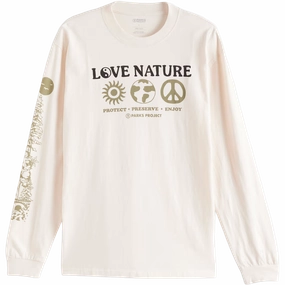 Love Nature Long Sleeve Tee Fashionable Option Ultra Soft Texture