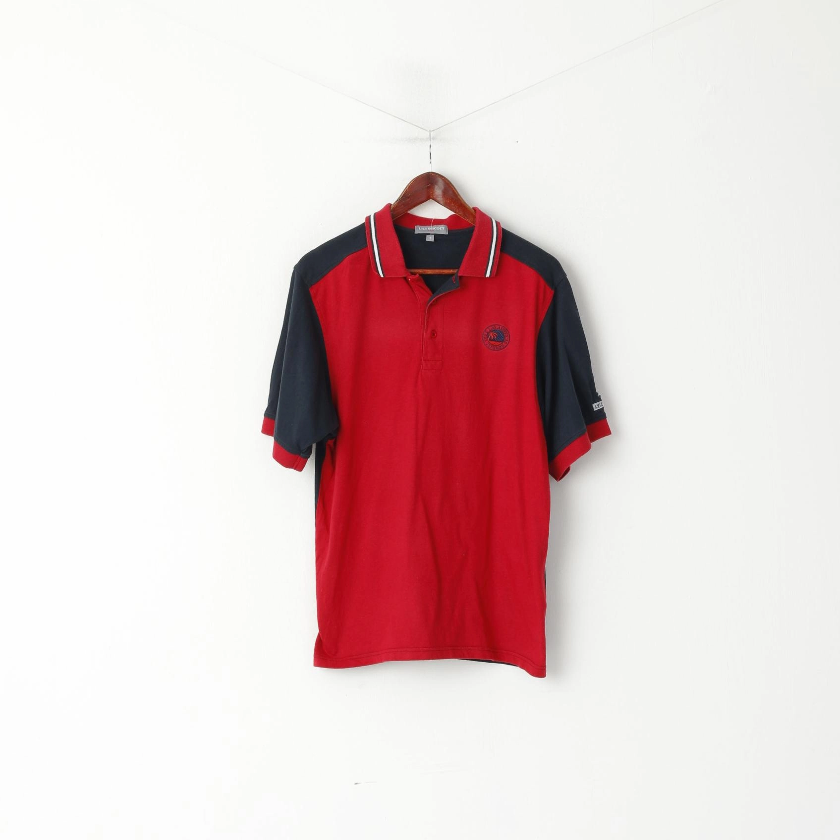 Modern Simplicity Lyle & Scott Tour Men S Polo Shirt Red Cotton Golf Las Americas Tenerife Top