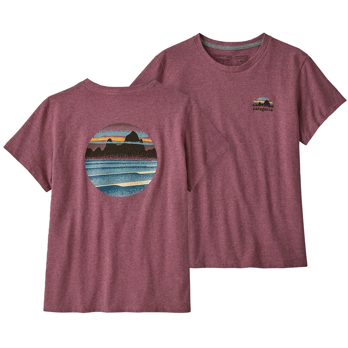 Women's Skyline Stencil Responsibili-Tee Urban Trend