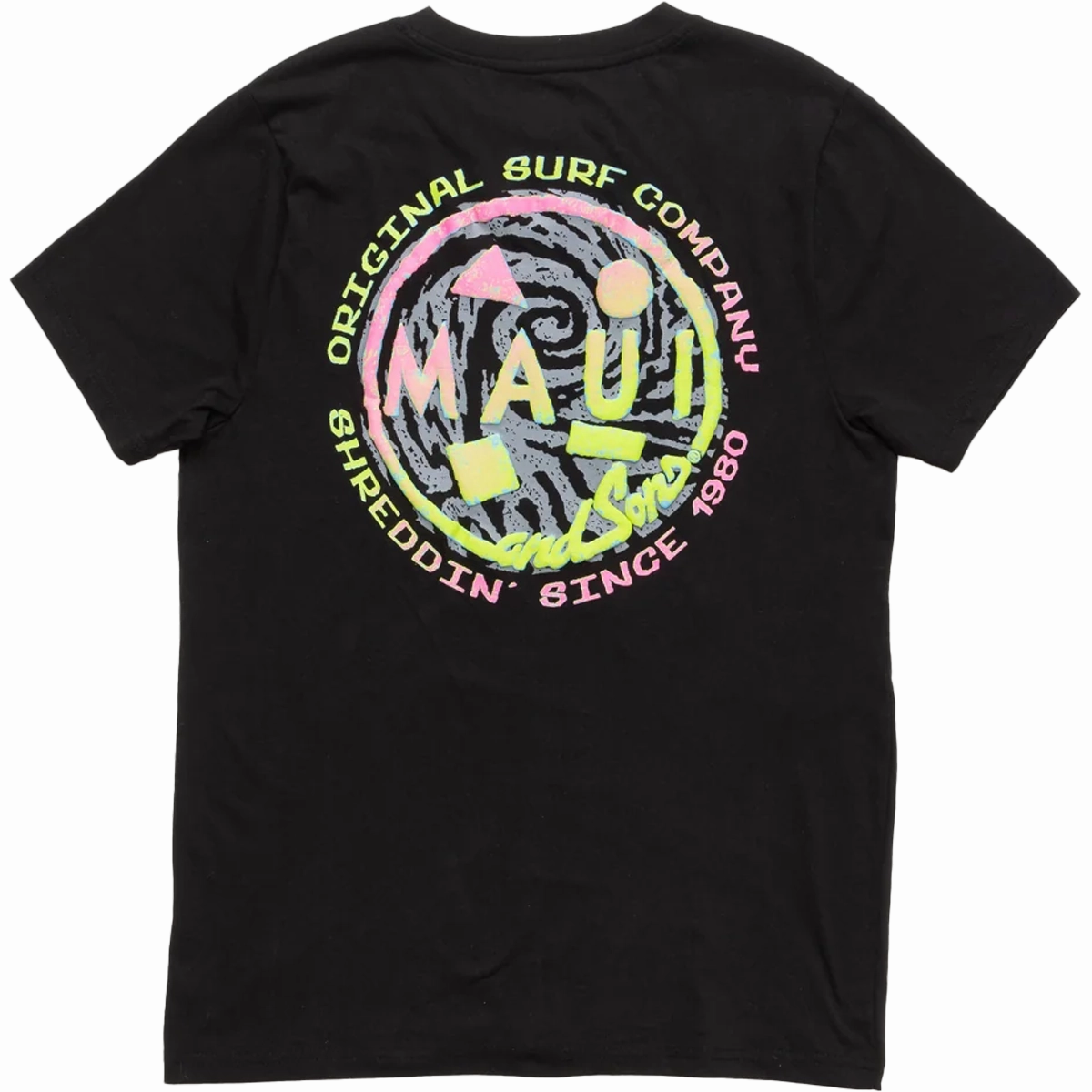 Men's Amped Short Sleeve T-Shirt Heat Transfer Printing Colorfast Material