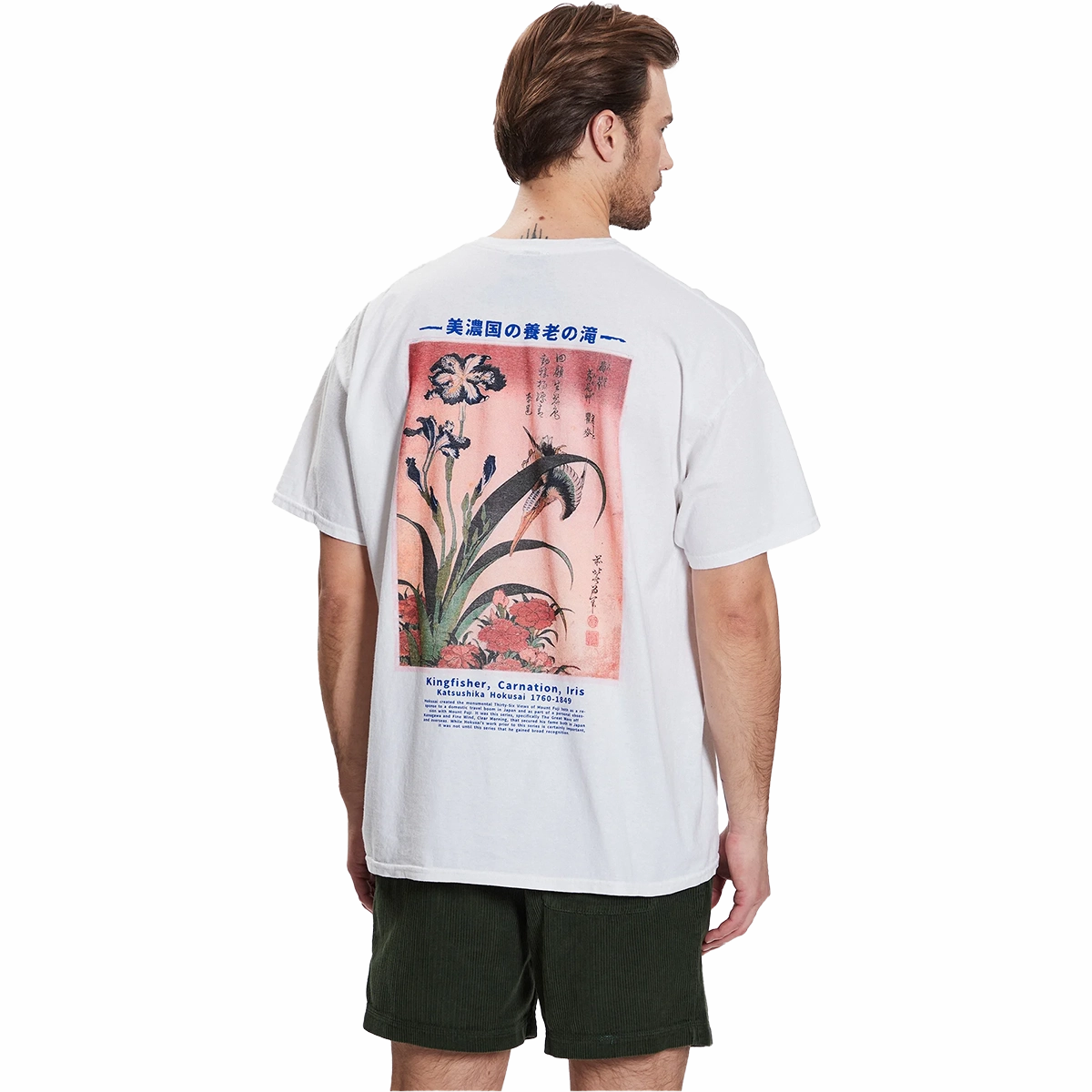 Airflow Ventilation Perfectly Fit Men's BDG Hokusai Palm Tee