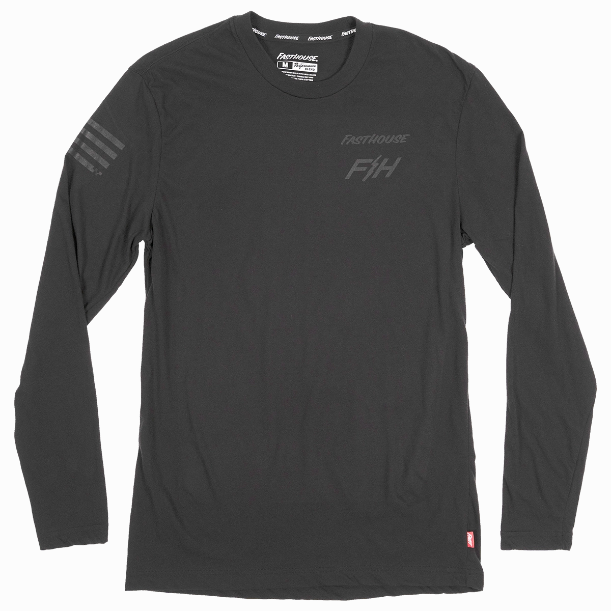 Men's Blend Long Sleeve Tech Tee Flex Fit