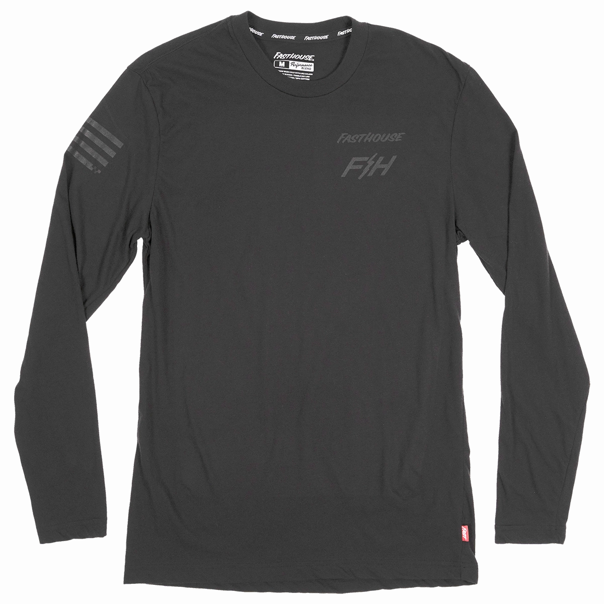 Men's Blend Long Sleeve Tech Tee ZeroDistraction Waistline