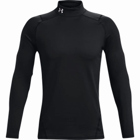Men's ColdGear Armour Fitted Mock Long Sleeve SweatAbsorbing Recreational sports clothing