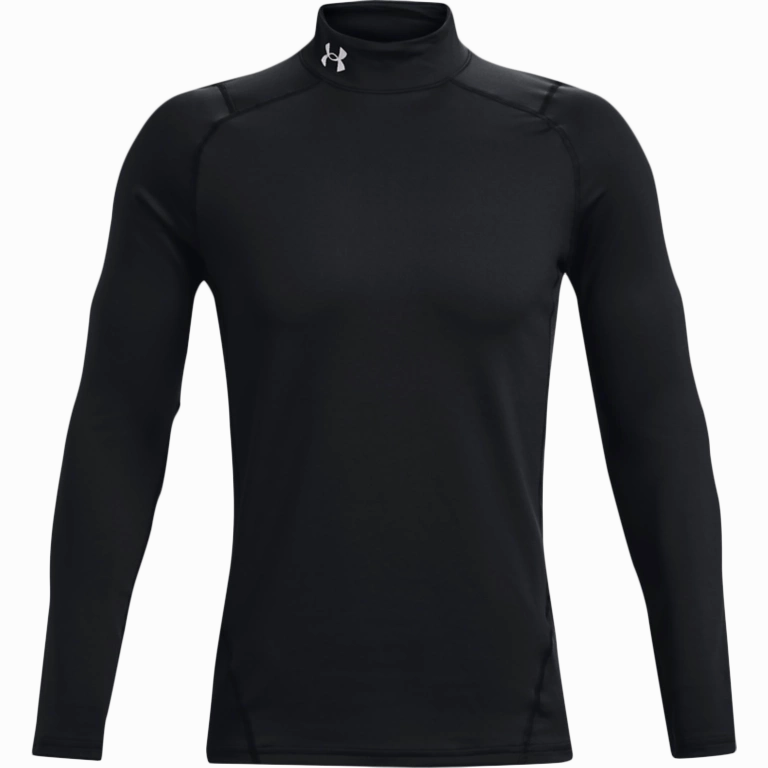 Vapor Transfer Coating Tear-resistant Men's ColdGear Armour Fitted Mock Long Sleeve
