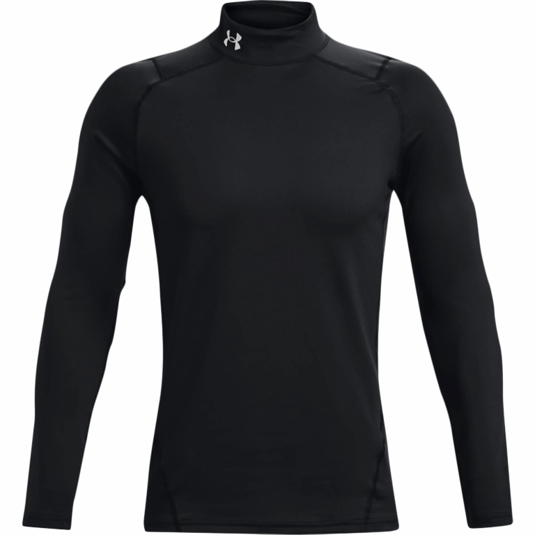 QuickDryMaterial Men's ColdGear Armour Fitted Mock Long Sleeve