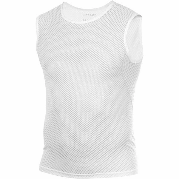 Performance Clothing Men's Cool Mesh Superlight SL - White