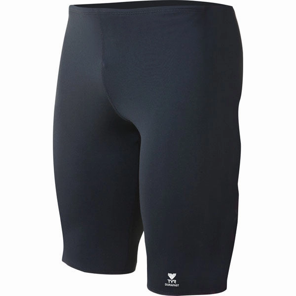 Men's Durafast Elite Solid Jammer - Black Contoured Fit Engineering