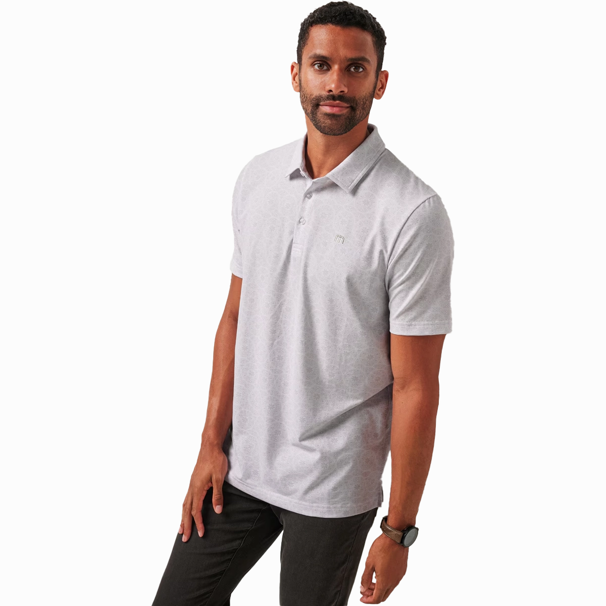 Men's Free Passage Polo Cozy and Soft Versatile Layering Piece