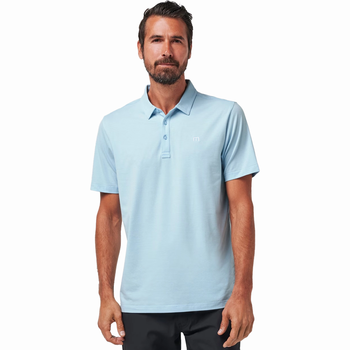 Men's Heater Polo Reinforced Hems Odor Resistant Treatment