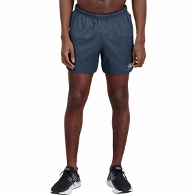 Men's Impact Run Short 5" WaterResistantFinish Breathable Comfort