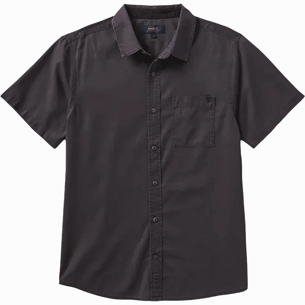 Men's Made to Fade Short Sleeve Woven Wrinkle-Free Leather combination